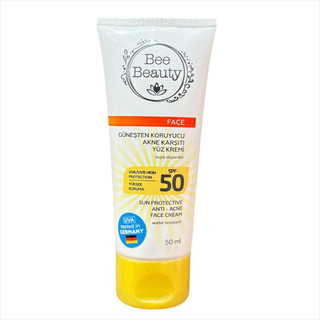 کرم ضد آفتاب و ضد آکنه بی بیوتی Bee Beauty Face Cream