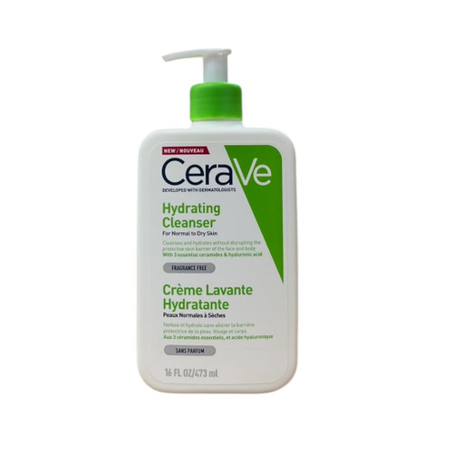 ژل کرمی شوینده و آبرسان سراوی Hydrating Cleanser مخصوص پوست نرمال تا خشک – 473 میلیلیتر