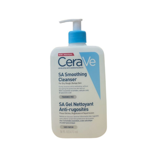 ژل شوینده لایهبردار سراوی SA Smoothing Cleanser مخصوص پوست خشک، زبر و دارای بافت ناهموار – 473 میلیلیتر
